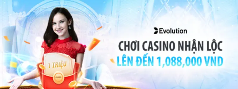 Chơi Casino nhận lộc lên đến 1.088.000đ