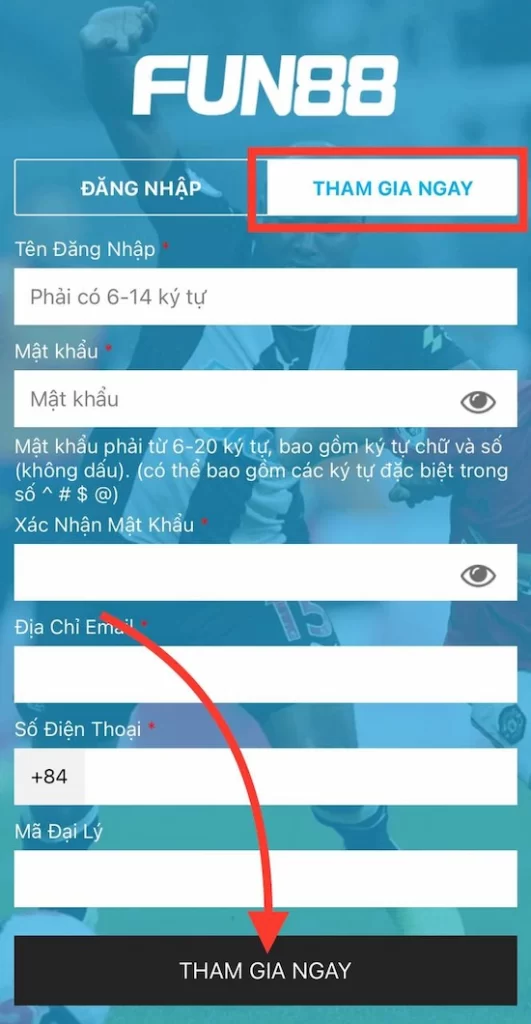 Hướng Dẫn Đăng Ký FUN88 Nhanh Trong Vòng 1 Nốt Nhạc