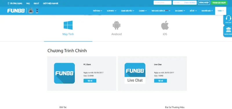 Tải app FUN88 cho PC qua phần mềm giả lập Android