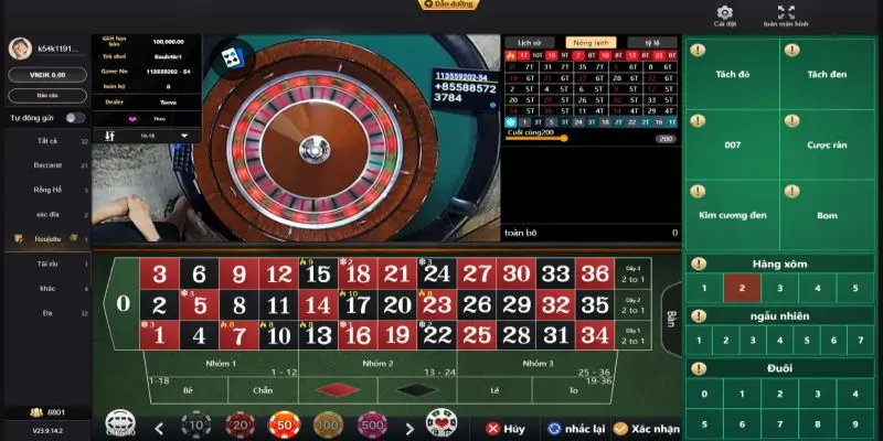 Trò chơi Roulette