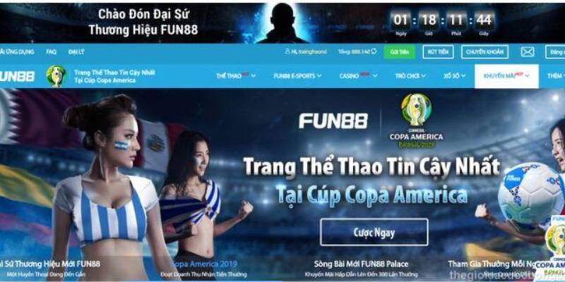 khám phá thể thao Fun88