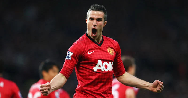 Robin van Persie có 5 lần lập được hattrick ở ngoại hạng Anh 