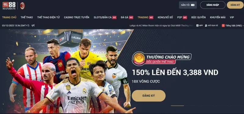 Nhà cái M88 - Nhà cái tặng free bet uy tín và an toàn