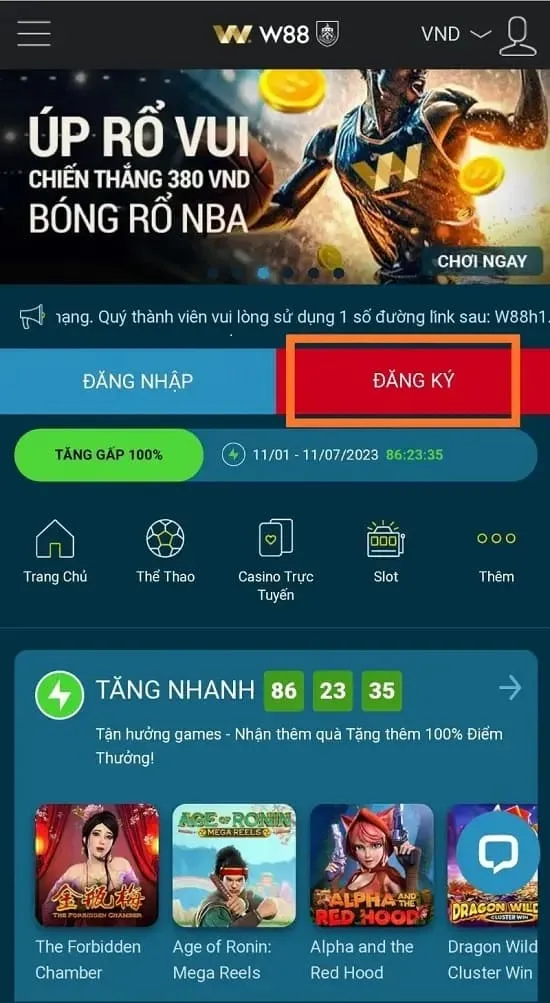 Vào Đúng Link Nhà Cái