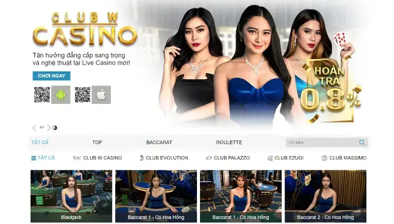 Casino trực tuyến W88