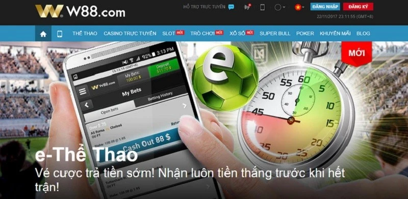 W88 sân chơi cho cược thủ chân chính