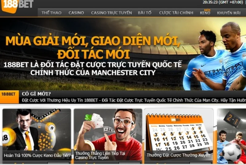 188BET Nhà cái nhiều ưu đãi cho cược thủ