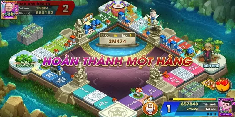 Giải thích bàn cờ tỷ phú Monopoly