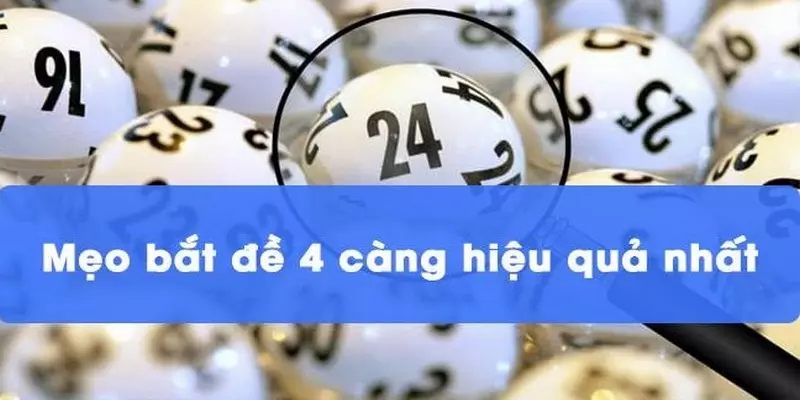 Đề 4 Càng - Cách Chơi Lô Đề Xổ Thú Vị, Số Đỉnh Cao Nhất